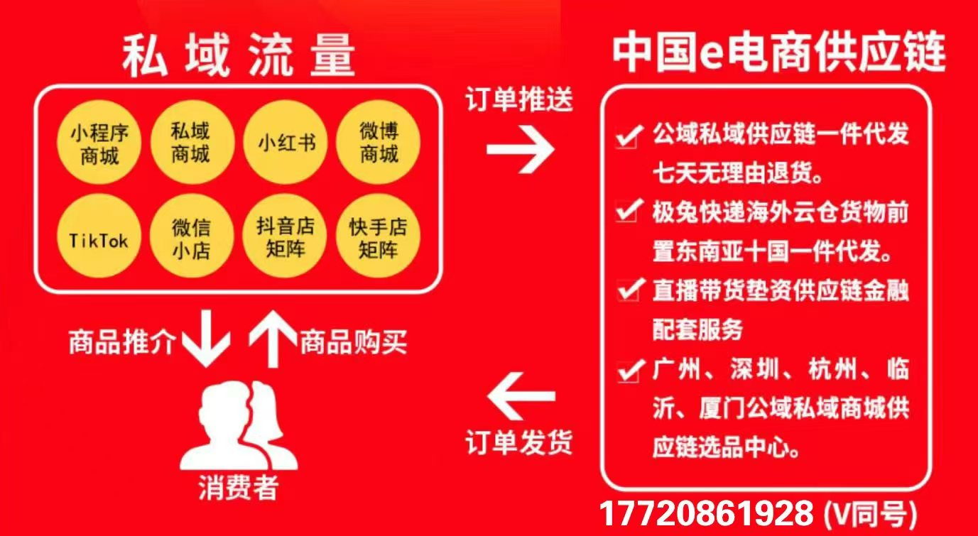 中国e电商带货供应链货盘表--帮助企业在全球范围内采购和整合产品，并提供生产型和流通消费型供应链服务